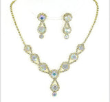 Formal Rhinestone Necklace And Earring Set - All That Glitters - 7