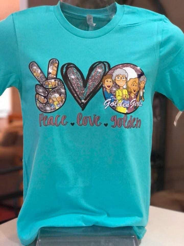 Peace Love Golden Girls T-Shirt