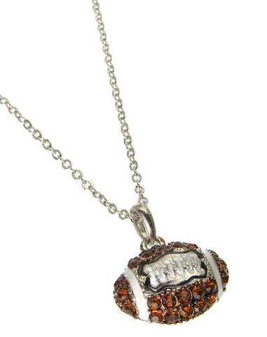 Football Necklace - All That Glitters