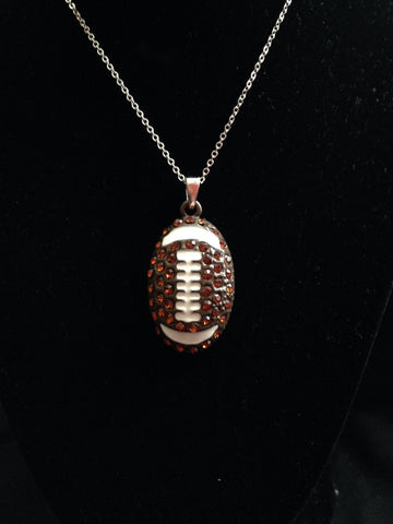 Football Necklace - All That Glitters