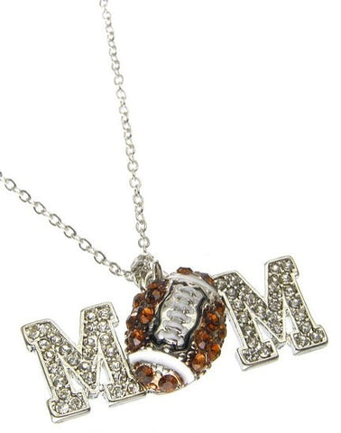 Football Mom Necklace - All That Glitters