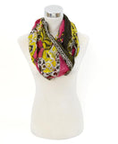 Paisley Print Infinity Scarf - All That Glitters - 6
