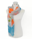 Oblong Butterfly Print Scarf - All That Glitters - 6