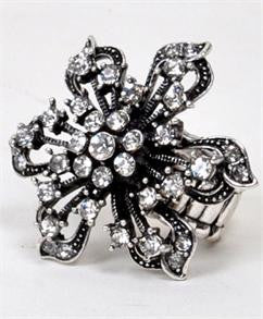 Flower Stretch Ring - All That Glitters