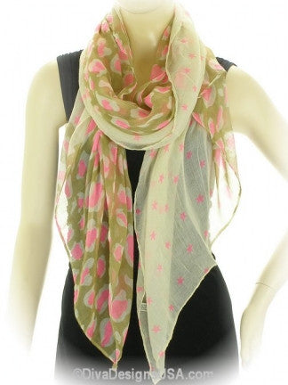 Animal Print Scarf - All That Glitters - 1