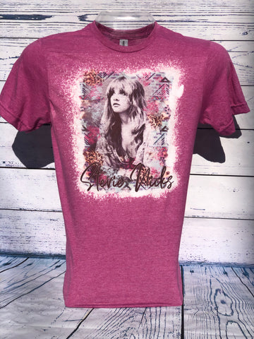Bleached Stevie Nicks Aztec T-Shirt