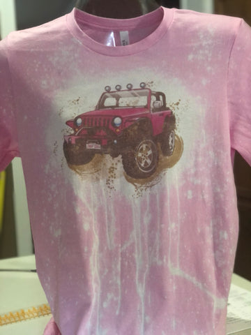 Pink Jeep T-Shirt