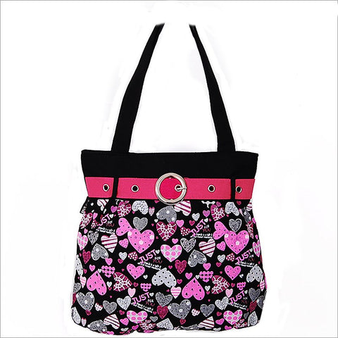 Trendy Heart Tote - All That Glitters