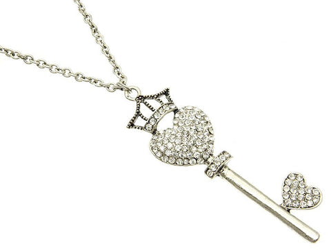 Key Charm Necklace - All That Glitters