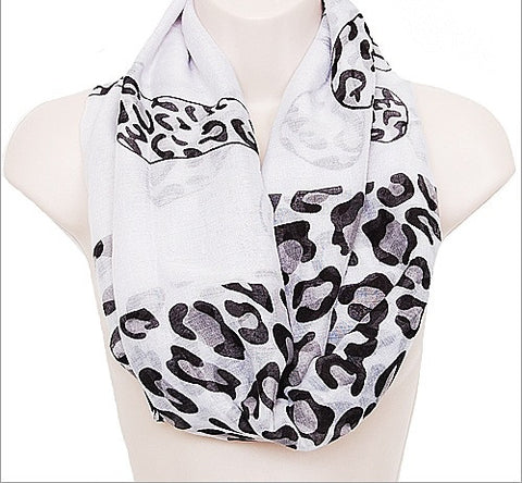Leopard Print Infinity Scarf - All That Glitters
