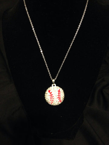 Baseball Necklace - All That Glitters