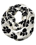 Paw Print Infinity Scarf - All That Glitters - 1