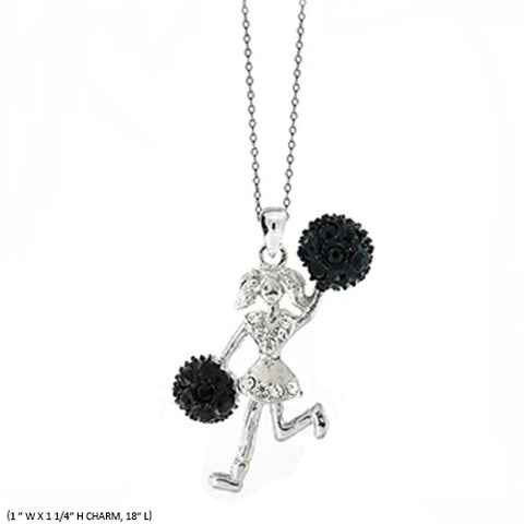PomPom Pendant Necklace - All That Glitters - 2