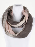 Paisley Print Infinity Scarf - All That Glitters - 1