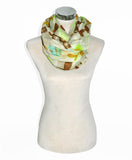 Spring Print Infinity Scarf - All That Glitters - 5