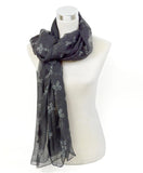 Cross Print Scarf - All That Glitters - 1