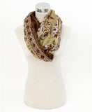 Paisley Print Infinity Scarf - All That Glitters - 2