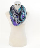 Paisley Print Infinity Scarf - All That Glitters - 7