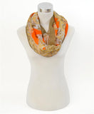 Paisley Print Infinity Scarf - All That Glitters - 4