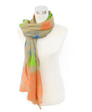 Oblong Butterfly Print Scarf - All That Glitters - 3