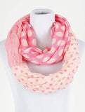 Polka dot and Stripes Infinity Scarf - All That Glitters - 2