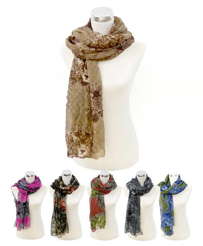 Print Oblong Scarf - All That Glitters - 1