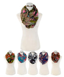 Paisley Print Infinity Scarf - All That Glitters - 1