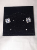 Square Post Earrings - All That Glitters - 2