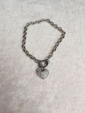 Heart Toggle Bracelet - All That Glitters - 2