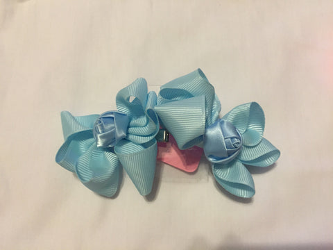 Flower Hair Bow Set - All That Glitters - 3