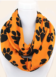 Paw Print Infinity Scarf - All That Glitters - 4