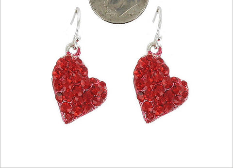 Artist Design Heart Earrings - All That Glitters