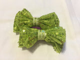 Sequin Hair Bow Set - All That Glitters - 3