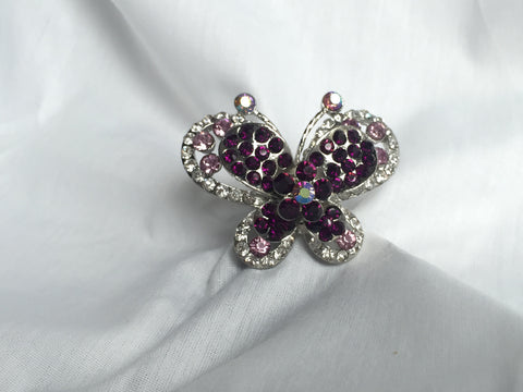 Adjustable Butterfly Ring - All That Glitters