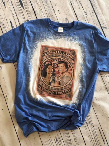 Bleached Conway and Loretta T-Shirt