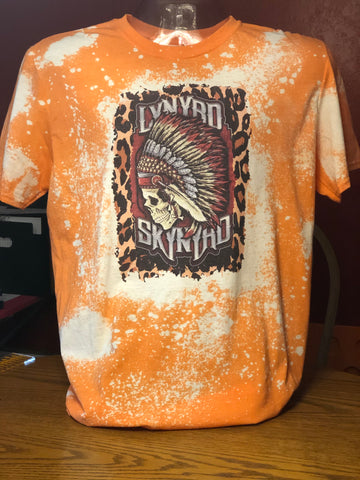 Bleached Lynyrd Skynyrd T-Shirt #4