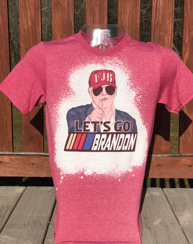 Bleached Let's Go Brandon T-Shirt