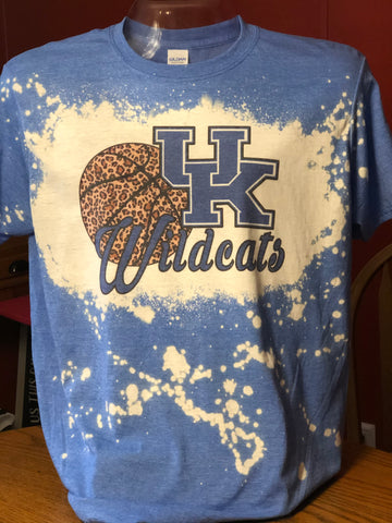 Bleached UK Wildcats Basketball T-Shirt