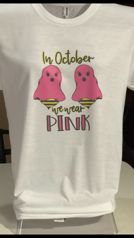 We Wear Pink-Boo Bees T-Shirt