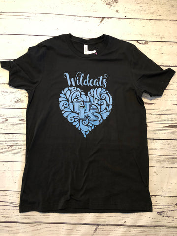 UK Wildcats Heart