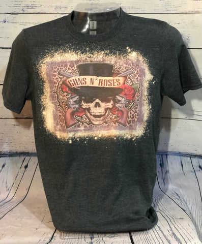 Bleached Guns N Roses #2 T-Shirt