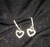 Heart Dangle Earrings - All That Glitters - 2