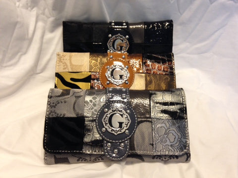 G Signature Patchwork Wallet - All That Glitters - 1